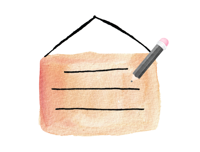 メモ帳のイラスト