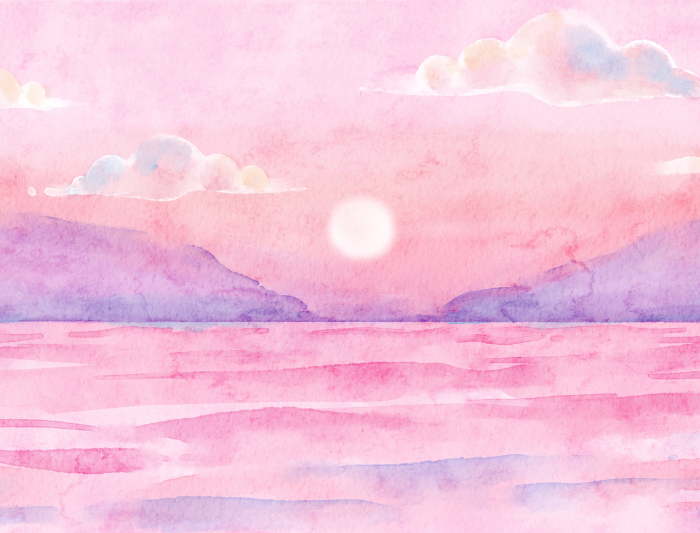 哀愁をイメージしたイラスト