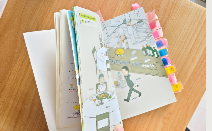 英検３級で使用した単語帳の写真