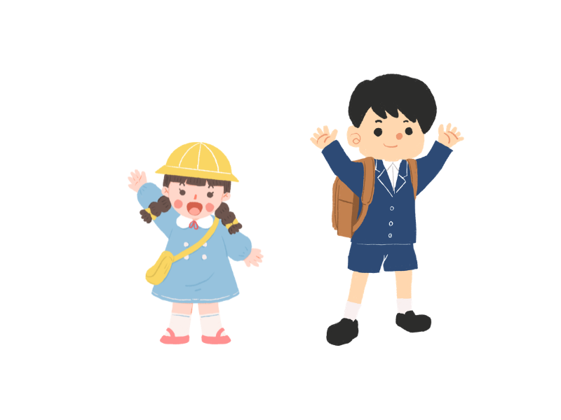 クラウティの無料体験は幼児・小学生が楽しく、単語を覚えられる教材が豊富であることを表現するイラスト
